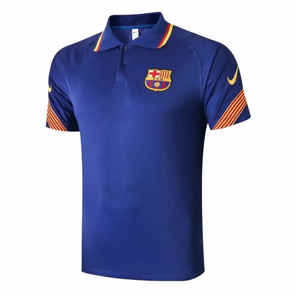 Polo Barcelona 2020-21 Blau Orange